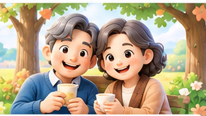 나이와 생일 계산 일러스트
